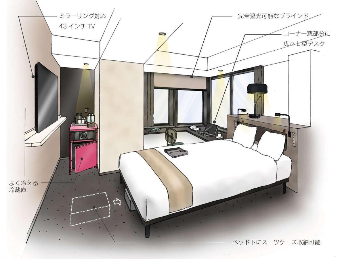 The B Ginza Hotell Tokyo Eksteriør bilde